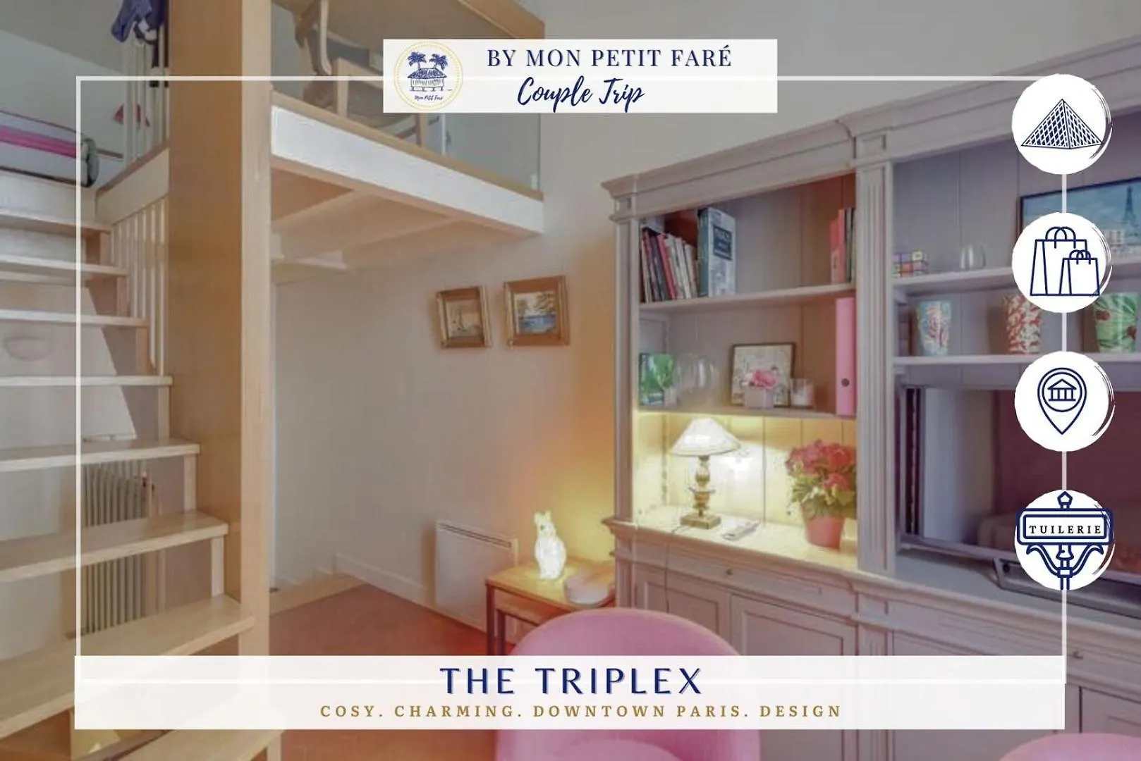 The Triplex - Cosy & Charming - Montorgueil location